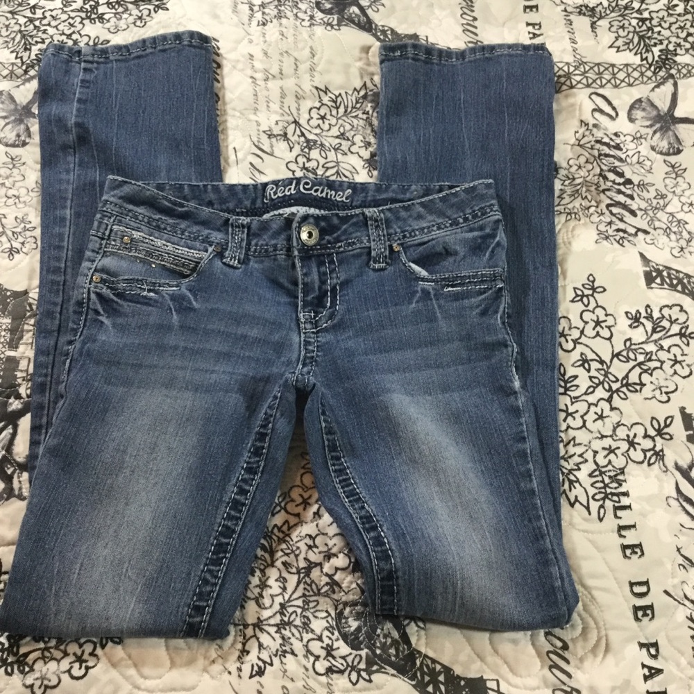 Cute Red camel Jeans